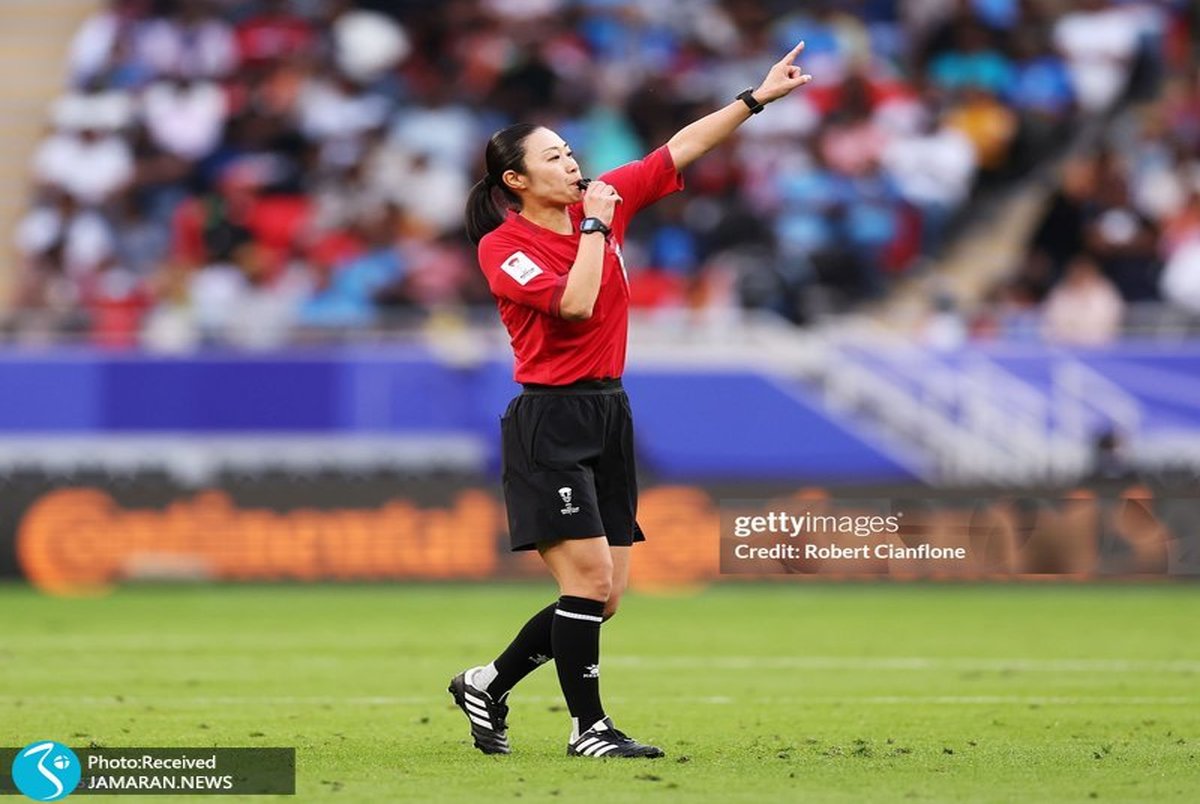 تاریخ سازی داور زن ژاپنی در جام ملت‌های آسیا ۲۰۲۳+عکس