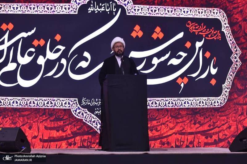 مراسم بیعت مهاجرین افغانستانی با مقام معظم رهبری و سوگواره قائد شهید و گرامیداشت علامه فیاض در حرم امام خمینی (س)