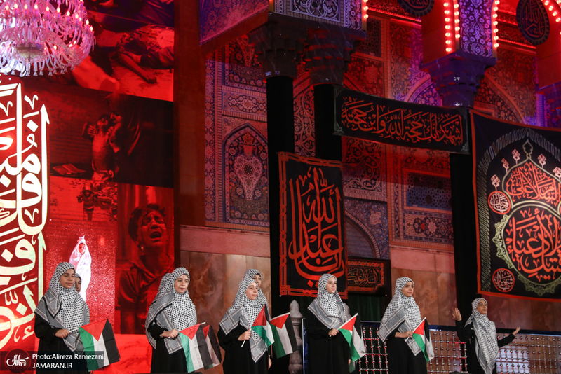 اجتماع مردم تهران در حمایت از مردم مظلوم غزه