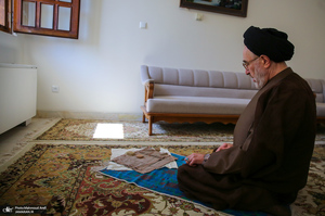 دیدار اقشار مختلف مردم اردکان با سید محمد خاتمی نماز خواندن خاتمی نماز خاتمی