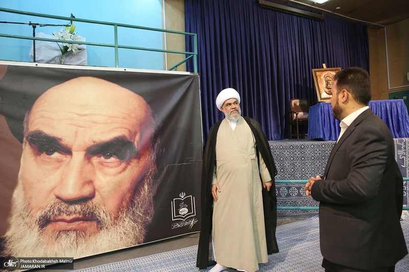 بازدید نماینده آیت الله العظمی یعقوبی از جماران / قیس طایی