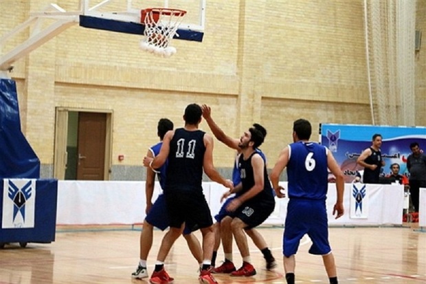 هرمزگان در رقابتهای بسکتبال دانشگاه آزاد کشور سوم شد