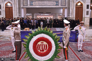 مراسم تجدید میثاق سازمان بسیج دانش آموزی با آرمان های امام خمینی (س)