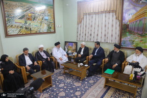 دومین روز سفر محمدرضا عارف به قم