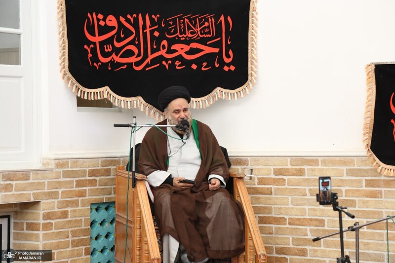 مراسم عزاداری شهادت امام صادق (ع)  در بیت آیت الله العظمی شبیری زنجانی