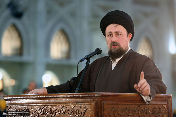 سخنان سید حسن خمینی در تجدید بیعت فرماندهان ارشد نیروهای مسلح با آرمان های امام(س)