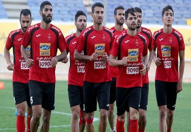 فیلم بردارهای کروات در تمرین پرسپولیس