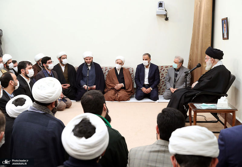دیدار جمعی از مسئولین سازمان تبلیغات اسلامی با رهبر معظم انقلاب