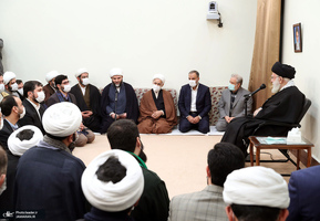 دیدار جمعی از مسئولین سازمان تبلیغات اسلامی با رهبر معظم انقلاب