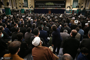 پنجمین شب مراسم عزاداری حضرت فاطمه‌ زهرا (س) در حسینیه امام خمینی