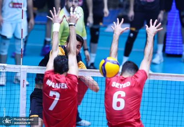 ویدیوی اتفاقات تاسف برانگیز در فینال لیگ والیبال ایران