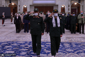 تجدید میثاق خادمین شهدای سپاه محمد رسول الله(ص) با آرمان های حضرت امام خمینی(س)