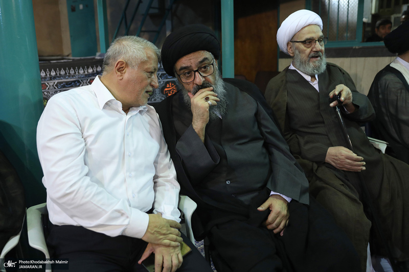 مراسم بزرگداشت همسر آیت الله موسوی بجنوردی (ره) در حسینیه شماره یک جماران-3