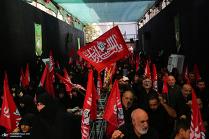 عزاداری ظهر عاشورا در جوار مقتل رهبر شهید انقلاب