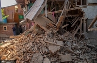 خانه‌های تروریست ها در کشمیر تخریب شد (9)