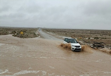 بارندگی در خراسان جنوبی روان آب به راه انداخت