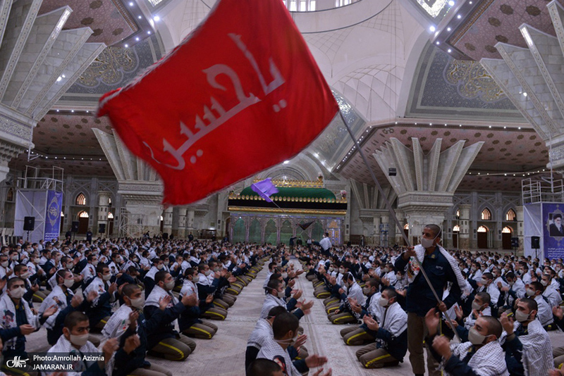 تجدید میثاق فرماندهان و دانشجویان علوم انتظامی امین با آرمان های امام خمینی(س)