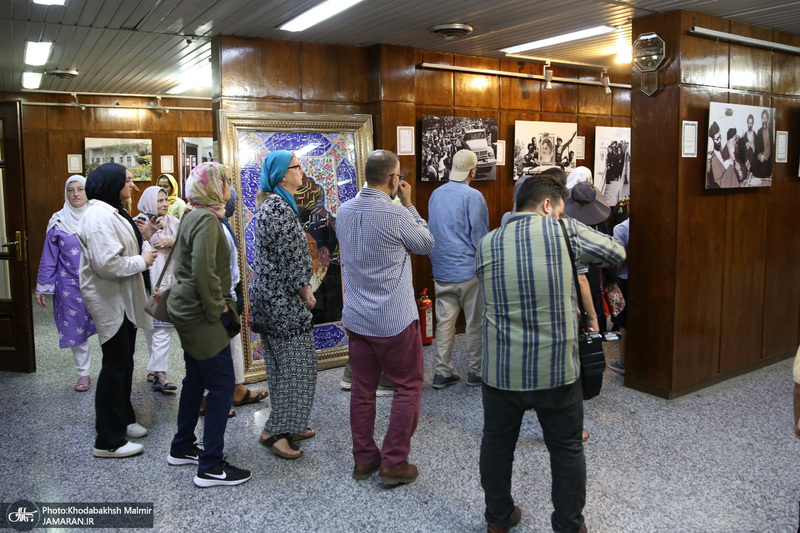 بازدید جمعی از گردشگران کشورهای  هند، پاکستان ، کانادا  مقیم در آمریکا