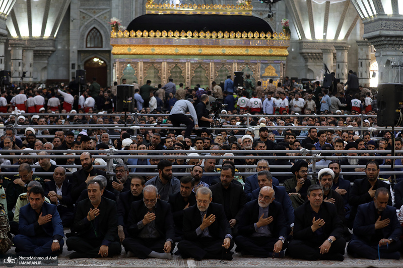 حضور شخصیت های سیاسی و لشکری در سی و پنجمین سالگرد ارتحال حضرت امام خمینی (س) - 3