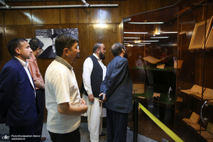 بازدید جمعی از شخصیتهای علمی و فرهنگی  کشور افغانستان