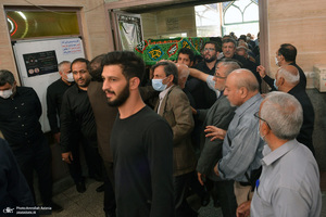 مراسم تشییع و خاکسپاری مادر شهیدان صنیع خانی