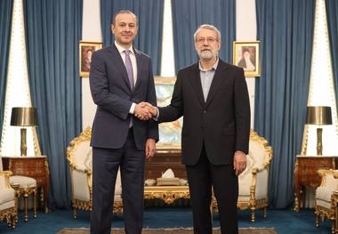 دبیر شورای امنیت ارمنستان با لاریجانی دیدار کرد