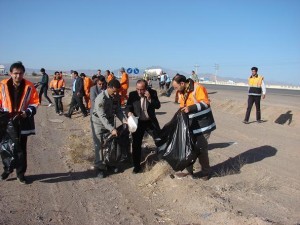 عملیات پاکسازی شهر ایرانشهر در آستانه نوروز96 آغاز شد