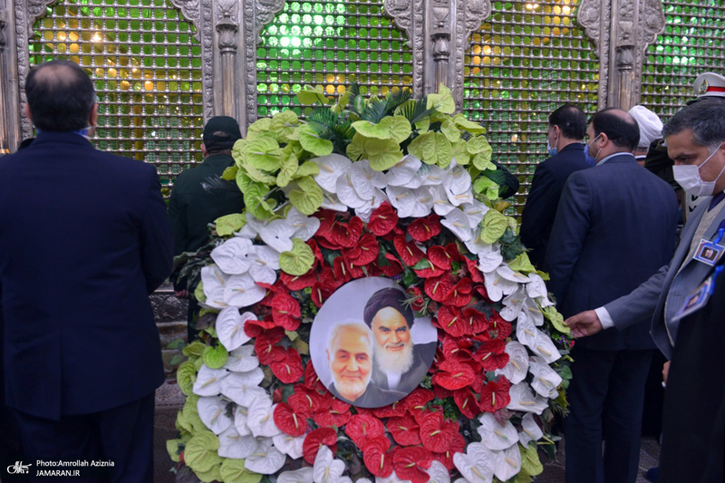 همایش سرباز مکتب امام خمینی در حرم مطهر بنیانگذار جمهوری اسلامی