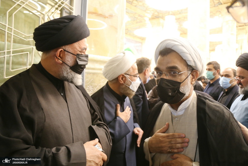 مراسم بزرگداشت همسر آیت الله جوادی آملی در مسجد اعظم قم