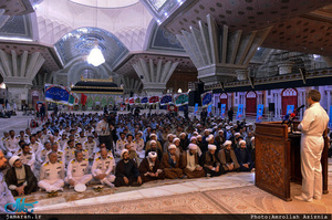 تجدید میثاق مسئولان سازمان عقیدتی سیاسی ارتش با آرمان‌های حضرت امام(س)