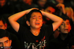 مراسم عزاداری سالروز شهادت امام جعفر صادق (ع) در مسجد اعظم قم