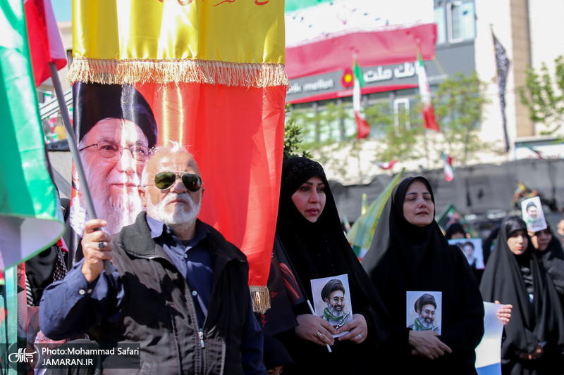 مراسم چهلمین روز شهادت رهبر شهید انقلاب -2