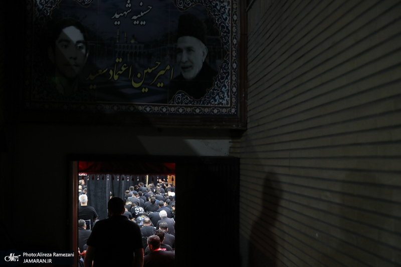 مراسم شب اربعین حسینی در حسینیه شهید امیر حسین اعتماد سعید