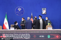 آخرین جلسه هیئت دولت با رئیسی و وزیران روحانی (7)