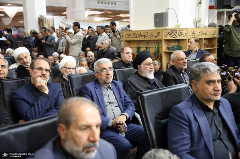 مراسم چهلم شهیدان لاریجانی در حرم مطهر حضرت معصومه (س) -2
