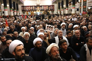 مراسم بزرگداشت رهبر شهید در قم- ۲