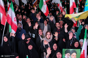 تجمع و راهپیمایی خودرویی در پرند