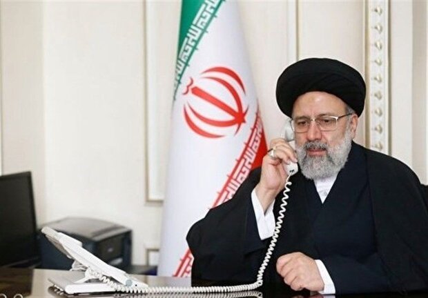 تماس تلفنی آیت الله رئیسی رئیس قوه قضاییه با استاندار کردستان