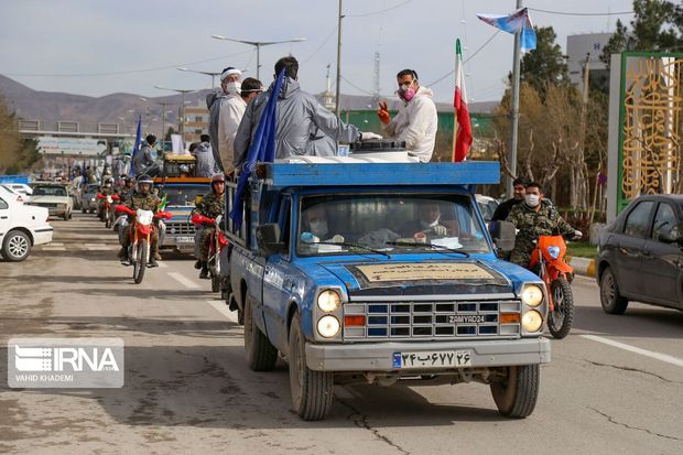 عملیات رزمایش دفاع بیولوژیک سپاه در بجنورد آغاز شد