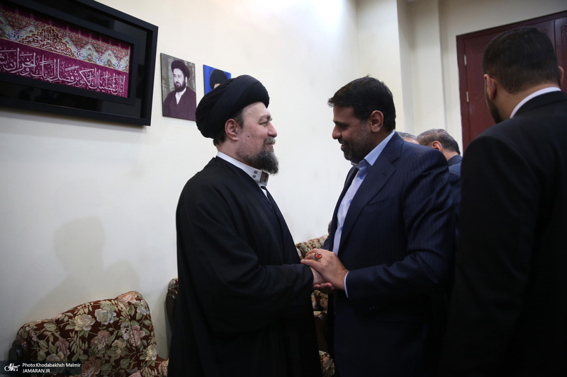 حاشیه دیدار نمایندگان مجلس با سید حسن خمینی