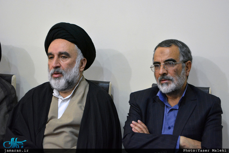 دیدار اعضای هیئت های مذهبی و پایگاه کمک رسانی به خانواده های بی سرپرست و ایتام مراغه با  سید حسن خمینی