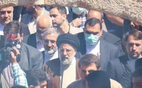 حضور رئیسی در یادمان شهدای غواص-علقمه