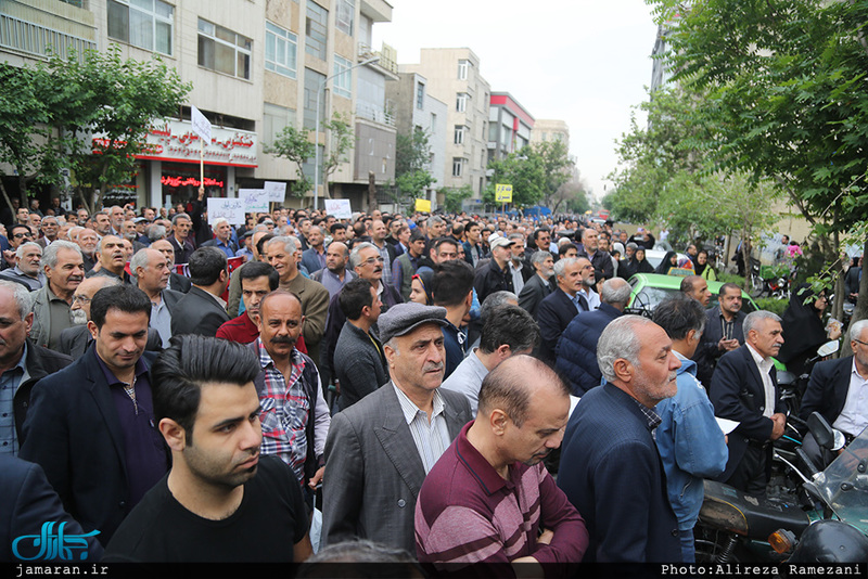 مراسم روز جهانی کارگر در تهران 