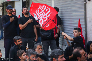 عزاداری ظهر عاشورا در جوار مقتل رهبر شهید انقلاب