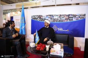 حضور حجت الاسلام و المسلمین علی کمساری در بیست‌ و چهارمین نمایشگاه رسانه‌های ایران