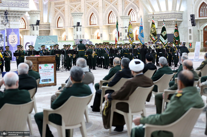 تجدیدمیثاق فرماندهان و کارکنان نیروهای مسلح با آرمان‌های امام خمینی (س)