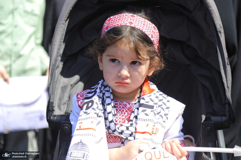 راهپیمایی باشکوه روز قدس در قم -1