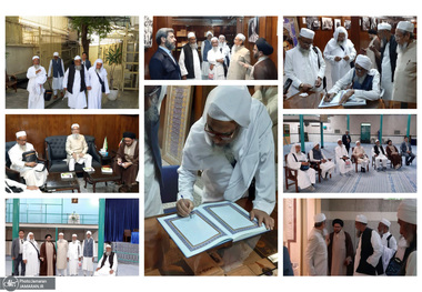 بازدید وزیر کتاب و امور کتابخانه های ایالت بنگال غربی هندوستان از جماران + عکس 