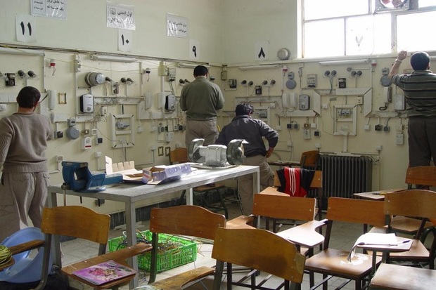 894 زندانی در قزوین آموزش مهارتی دریافت کردند
