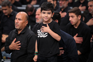 مراسم شام غریبان سید و سالار شهیدان در حسینیه امام خمینی